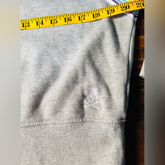 SoulCycle Rainbow Hoodie Jogger Set Gray Matching Sweat Set Athleisure Size M - Picture 7 of 13